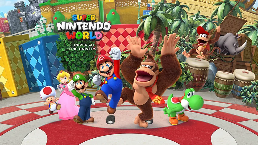 EPIC UNIVERSE – Como será a área do Super Nintendo World