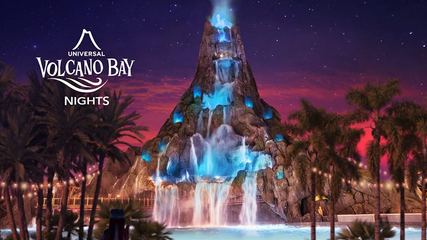 Universal Volcano Bay Nights: Water Park Introduced a Nighttime Event