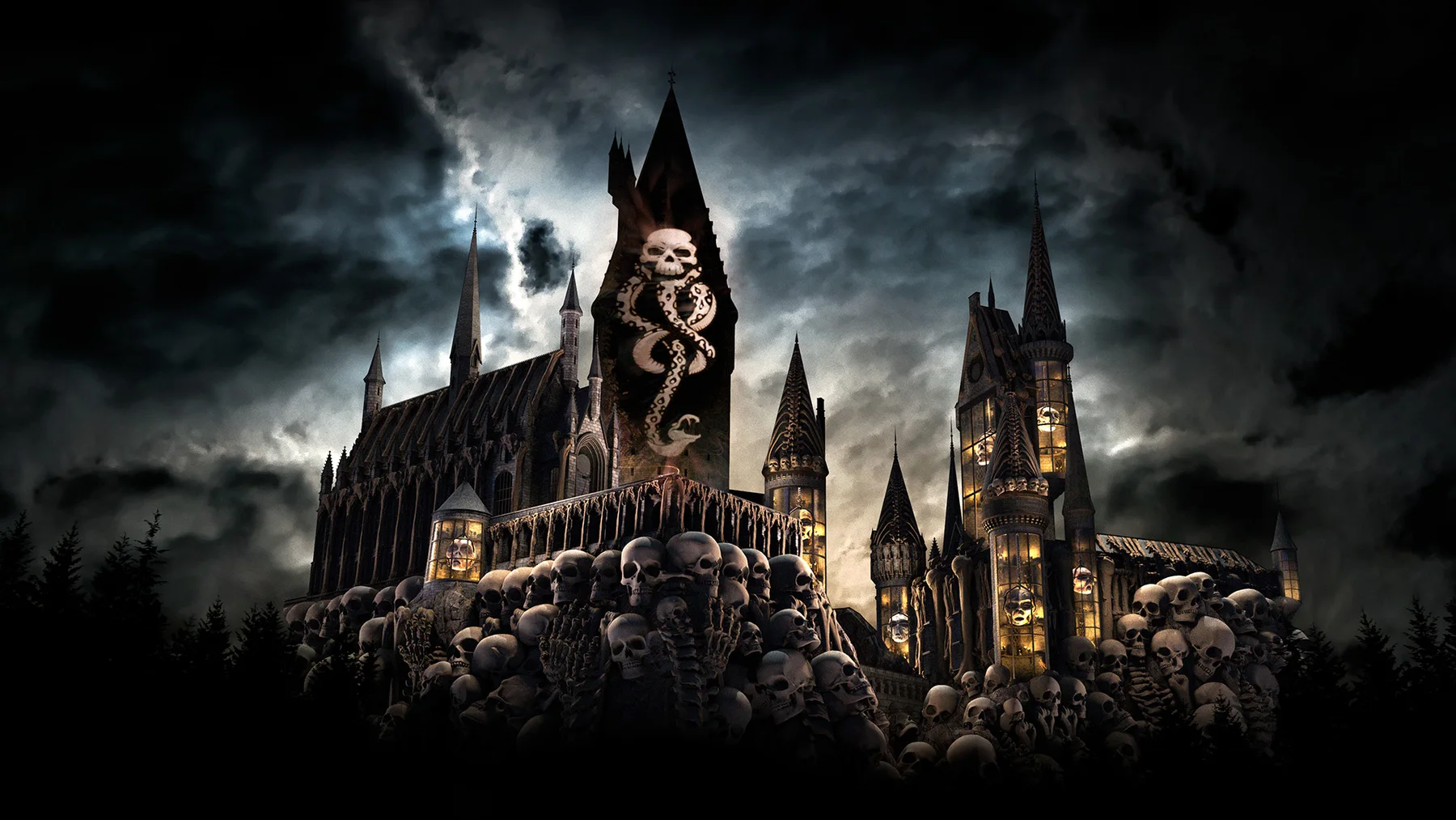 Dark Arts at Hogwarts Castle na Universal Orlando
