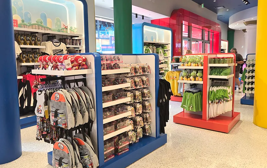 Super Nintendo World es tema de la nueva tienda de Universal Studios Store en CityWalk