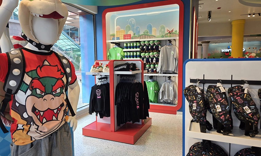 Super Nintendo World es tema de la nueva tienda de Universal Studios Store en CityWalk