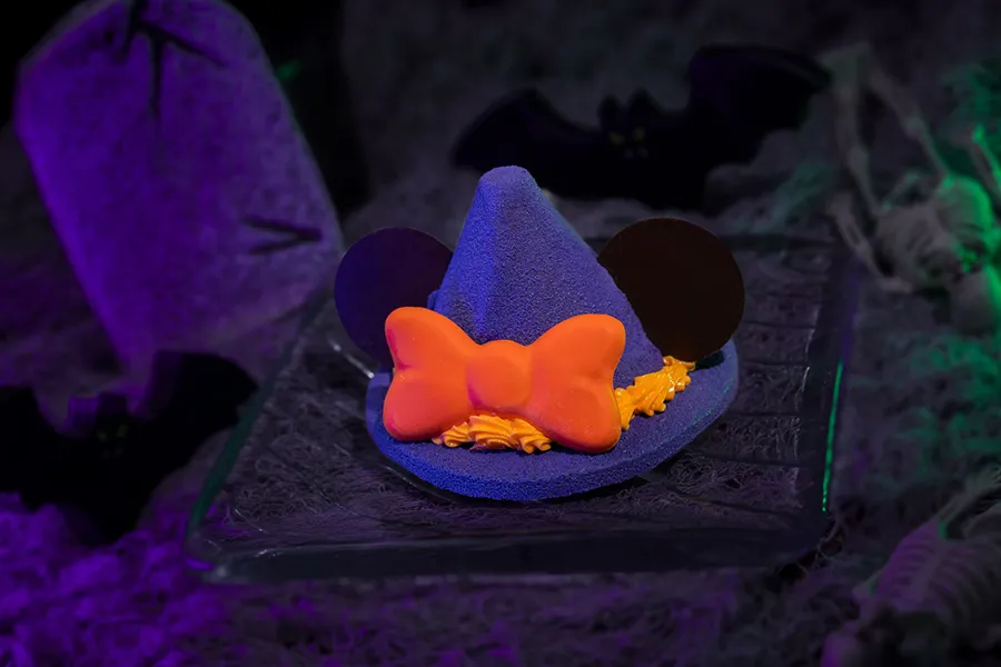 Minnie's witch hat is part of Disney's Halloween menu at the Starlight Café in 2025.