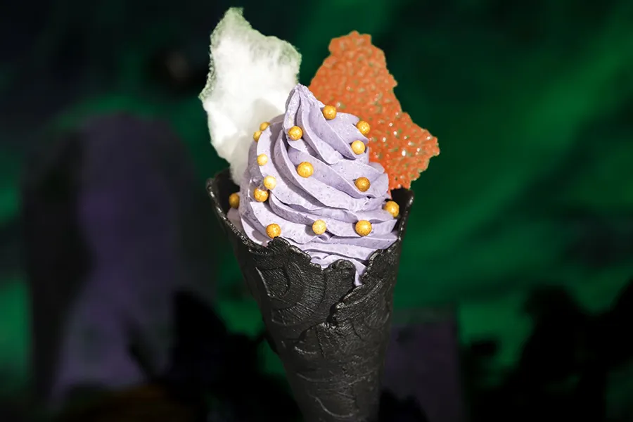 Ursula cone Ice Cream is part of Disney's Storybook Treats Halloween menu in 2025