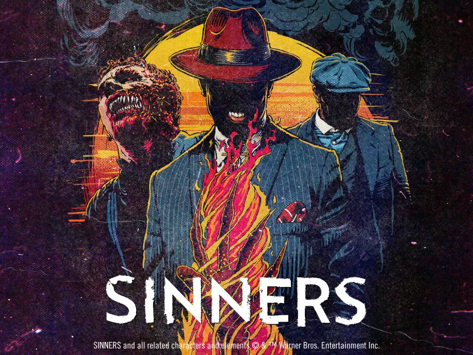 Poster of the movie Sinners who will be present at Halloween Horror Nights 2026