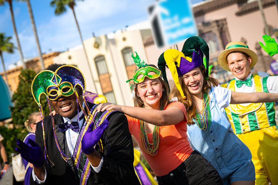 Mardi Gras 2026 reúne música e gastronomia na Universal Orlando